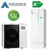Mitsubishi ZUBADAN PUZ-SHWM100VAA 10,0 kW R32 kültéri ERST30F-VM2EE padlón álló beltéri egységgel és 300 L-es beépített tartállyal